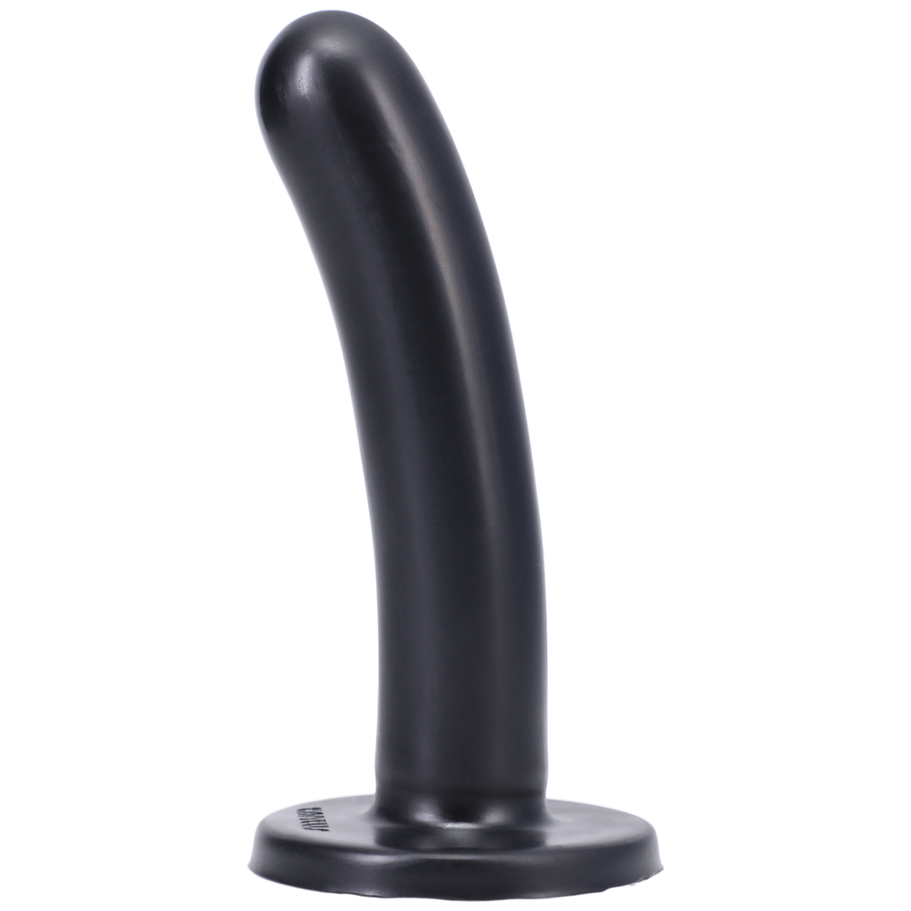 Silk Medium Silicone Dildo Black
