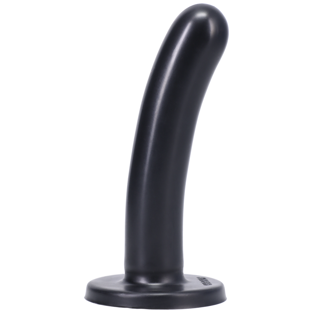 Silk Medium Silicone Dildo Black