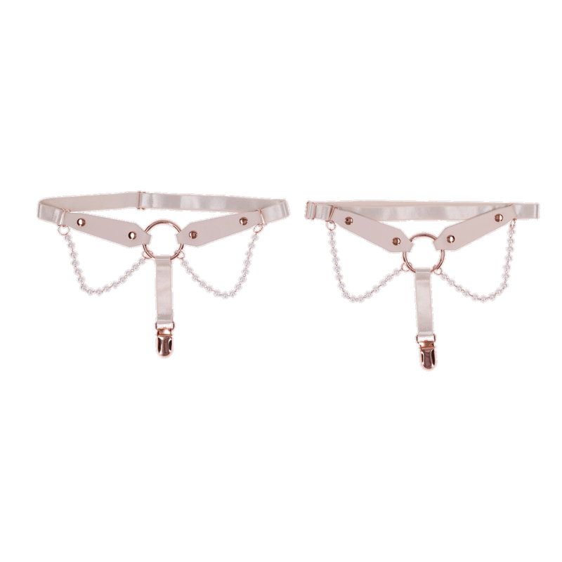 Peaches 'n CreaMe Pearl Garters