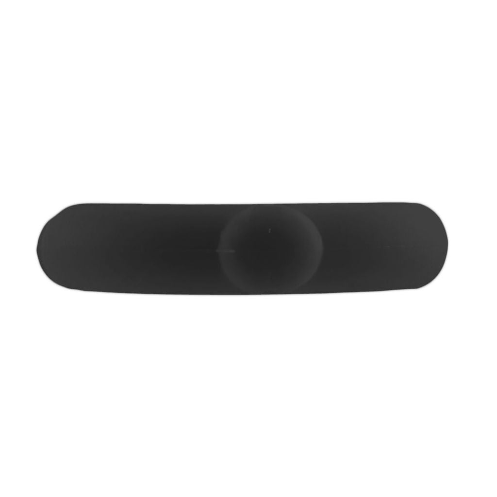 Spinner Single Silicone Ring Black Silicone