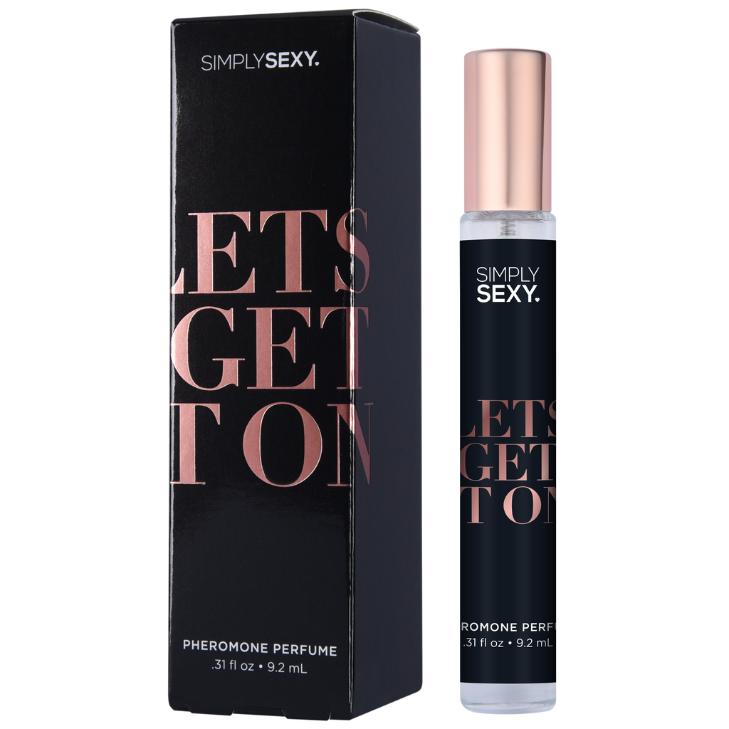 SIMPLY SEXY PHEROMONE PERFUME SPRAY - LET'S GET IT ON - 0.31 floz | 9.2mL