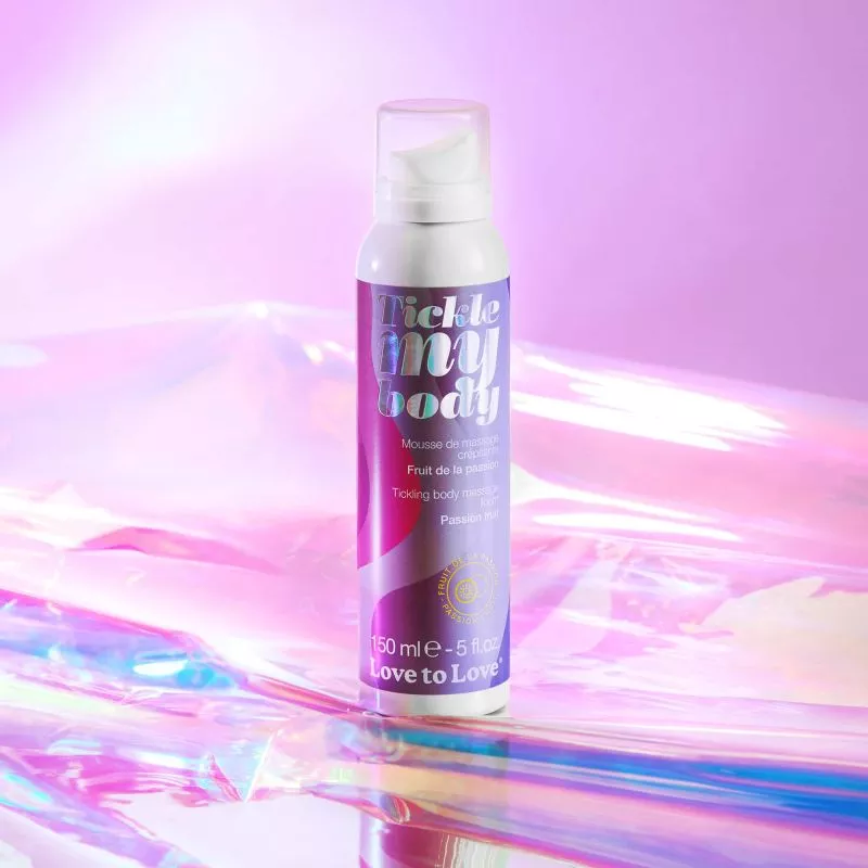 TICKLE MY BODY - MASSAGE FOAM - PASSION FRUIT 150ML / 5FL.OZ.