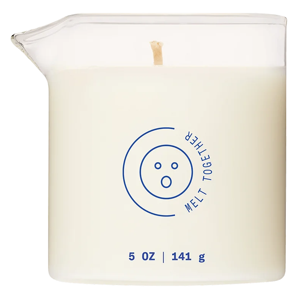 Massage Oil Candle Melt Together