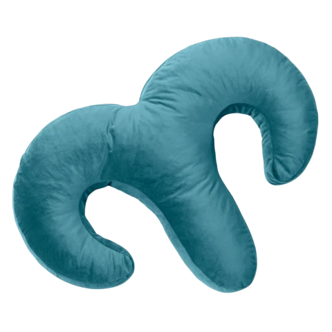 Arie Duo Spooning Pillow Blue
