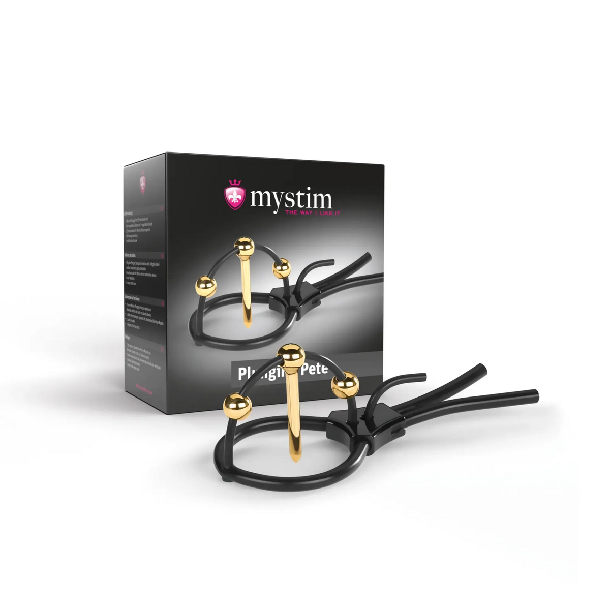 Mystim Plunging Pete - Corona Strap with Urethral Sound