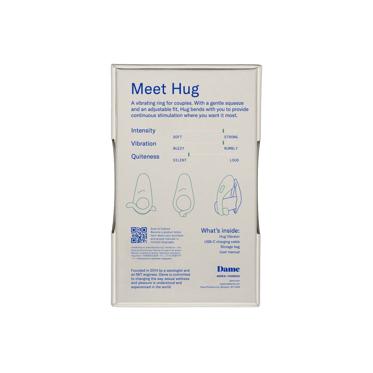 Hug, Adjustable Cock Ring Fir