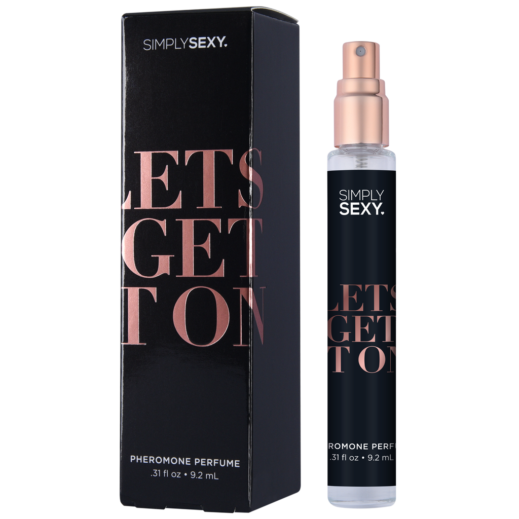 SIMPLY SEXY PHEROMONE PERFUME SPRAY - LET'S GET IT ON - 0.31 floz | 9.2mL