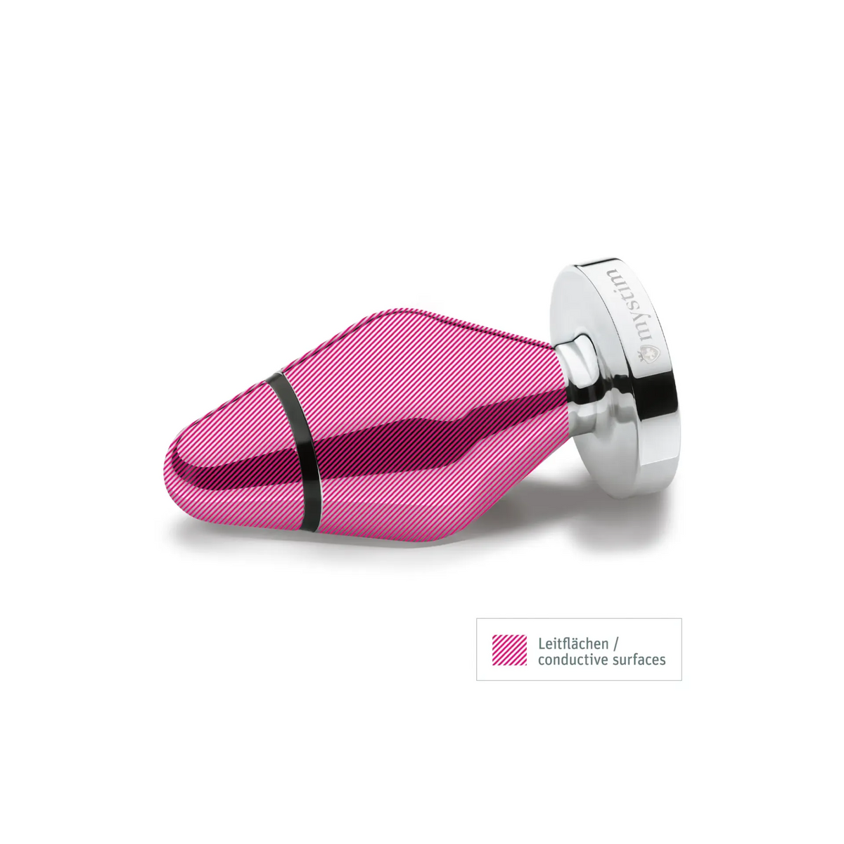 Mystim John Buttplug L, (Mystim Roundplug)