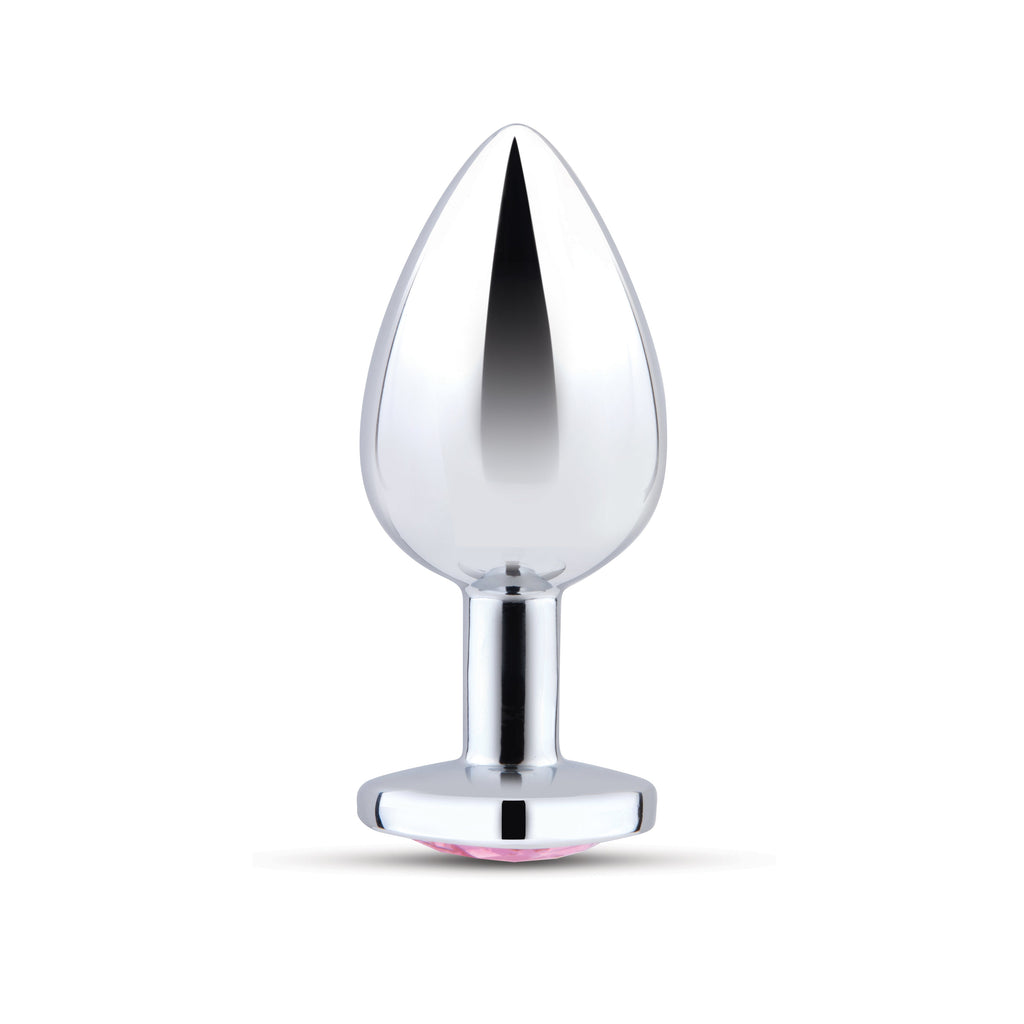 Jewel Heart Metal Butt Plug Training Set