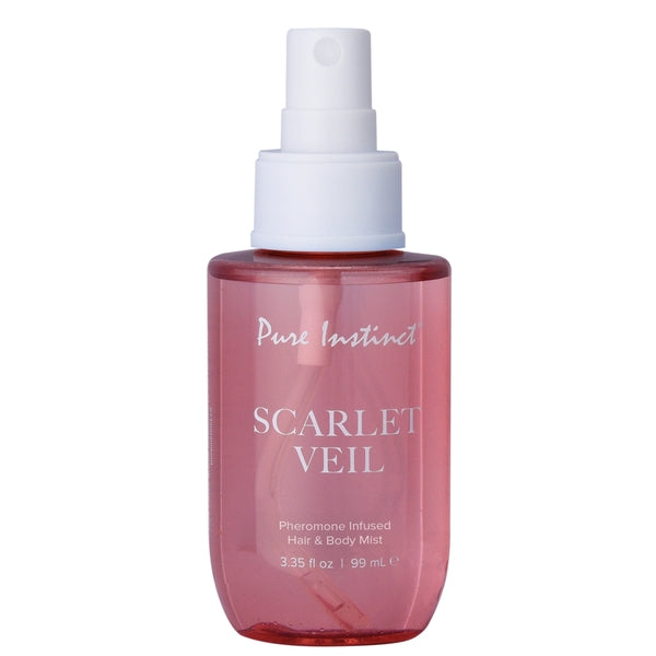 PURE INSTINCT - PHEROMONE HAIR & BODY MIST - SCARLET VEIL - 3.35 floz | 99mL