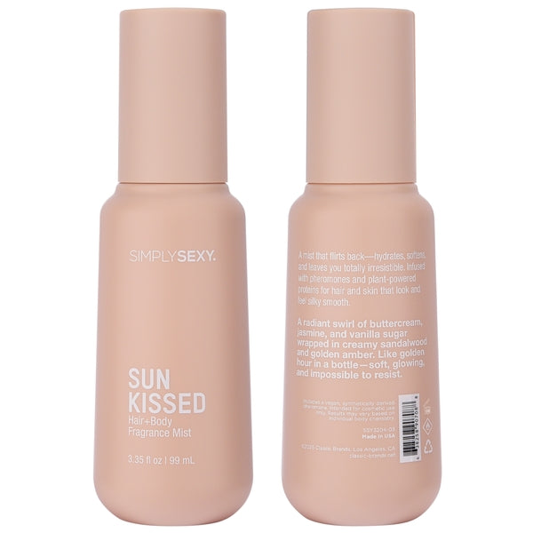SIMPLY SEXY - PHEROMONE HAIR + BODY MIST - SUN KISSED - 3.35 floz | 99mL