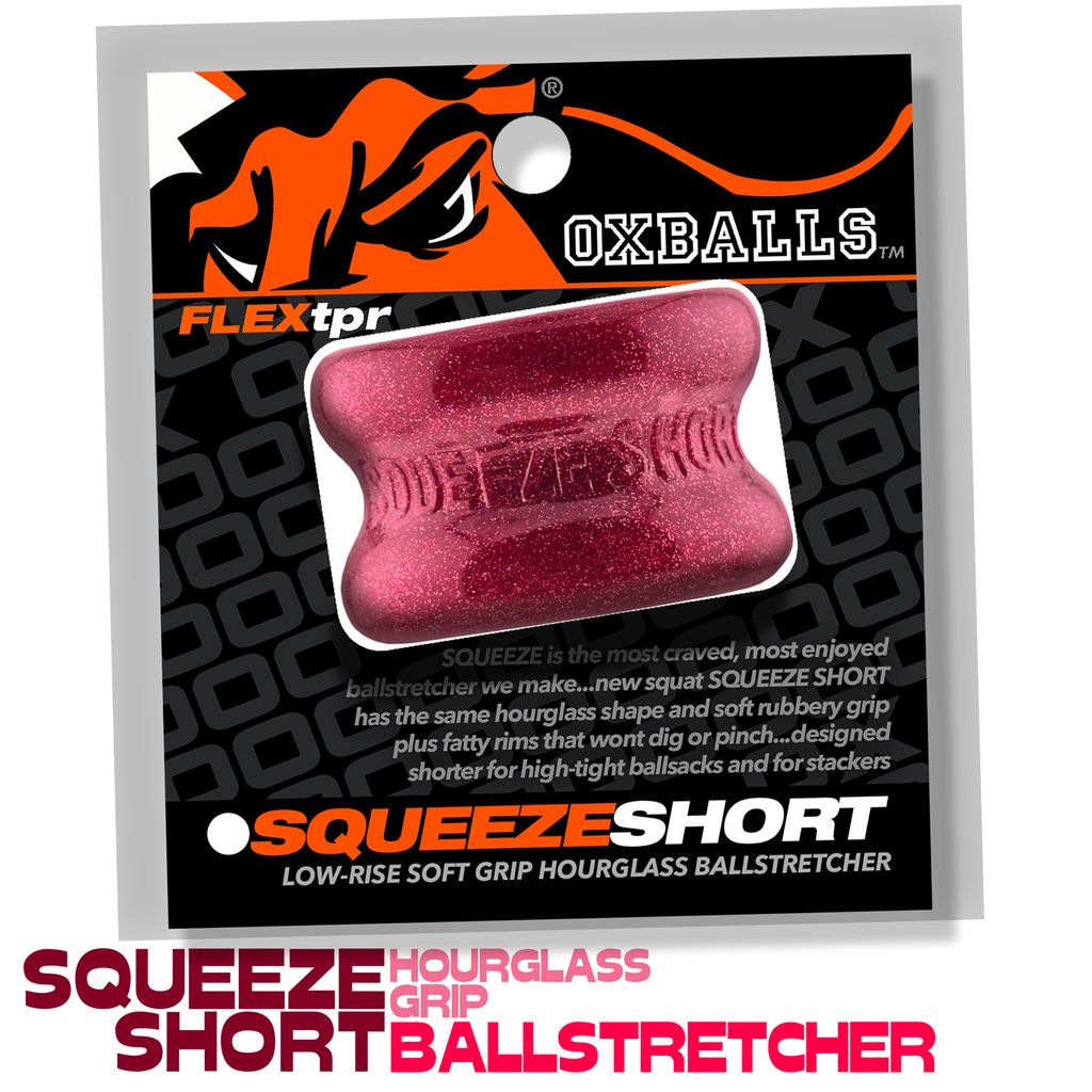 Squeeze Short Ballstretcher Cherry Lips
