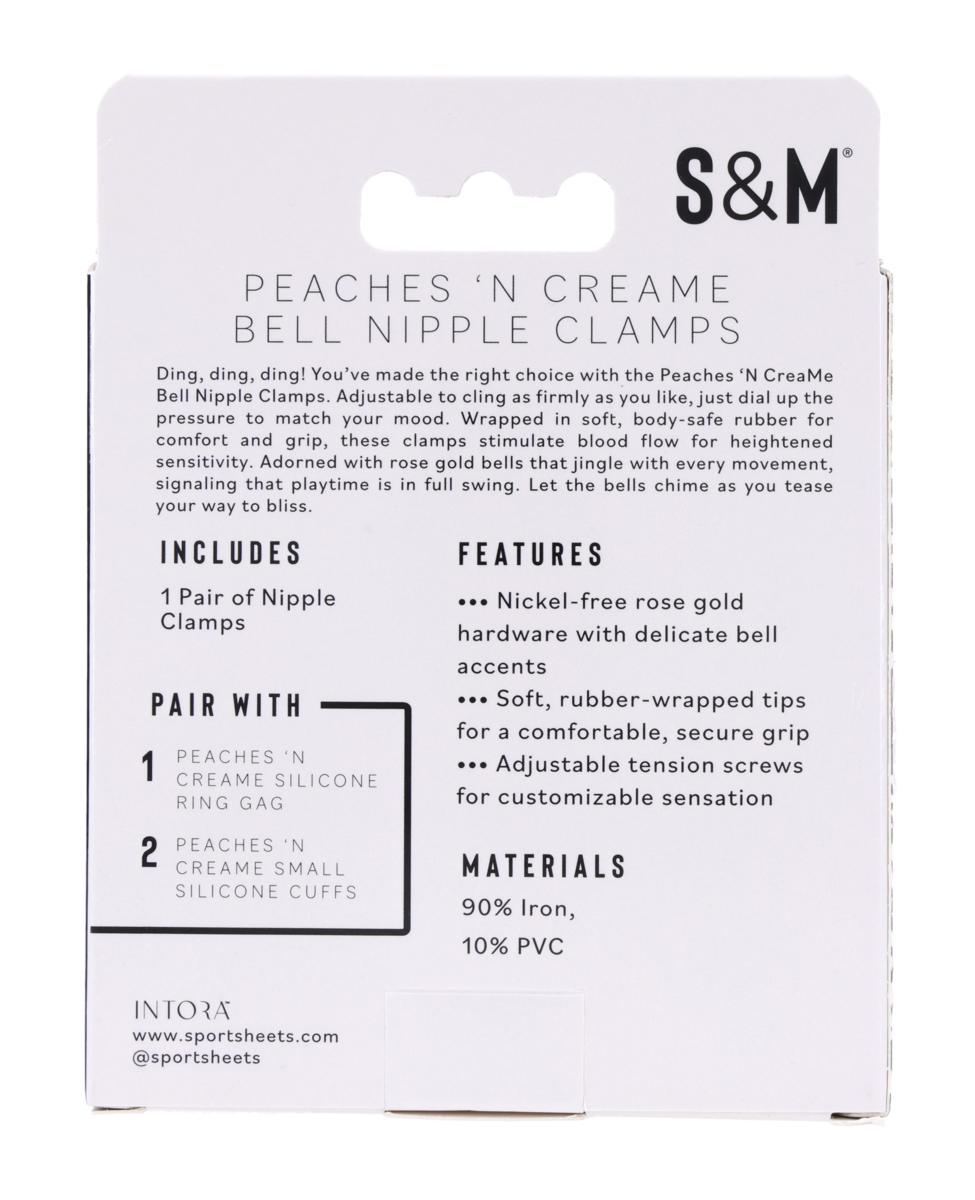Peaches 'n CreaMe Bell Nipple Clamps