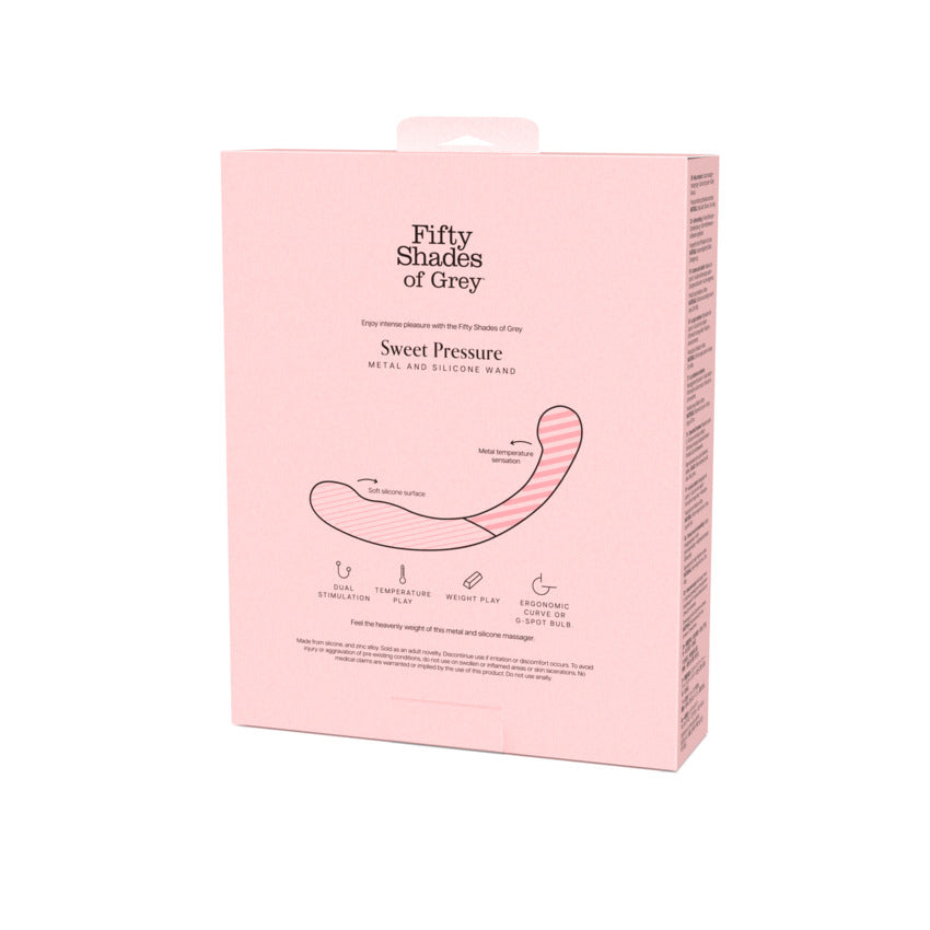 Fifty Shades of Grey Sweet Pressure Silicone & Metal Wand