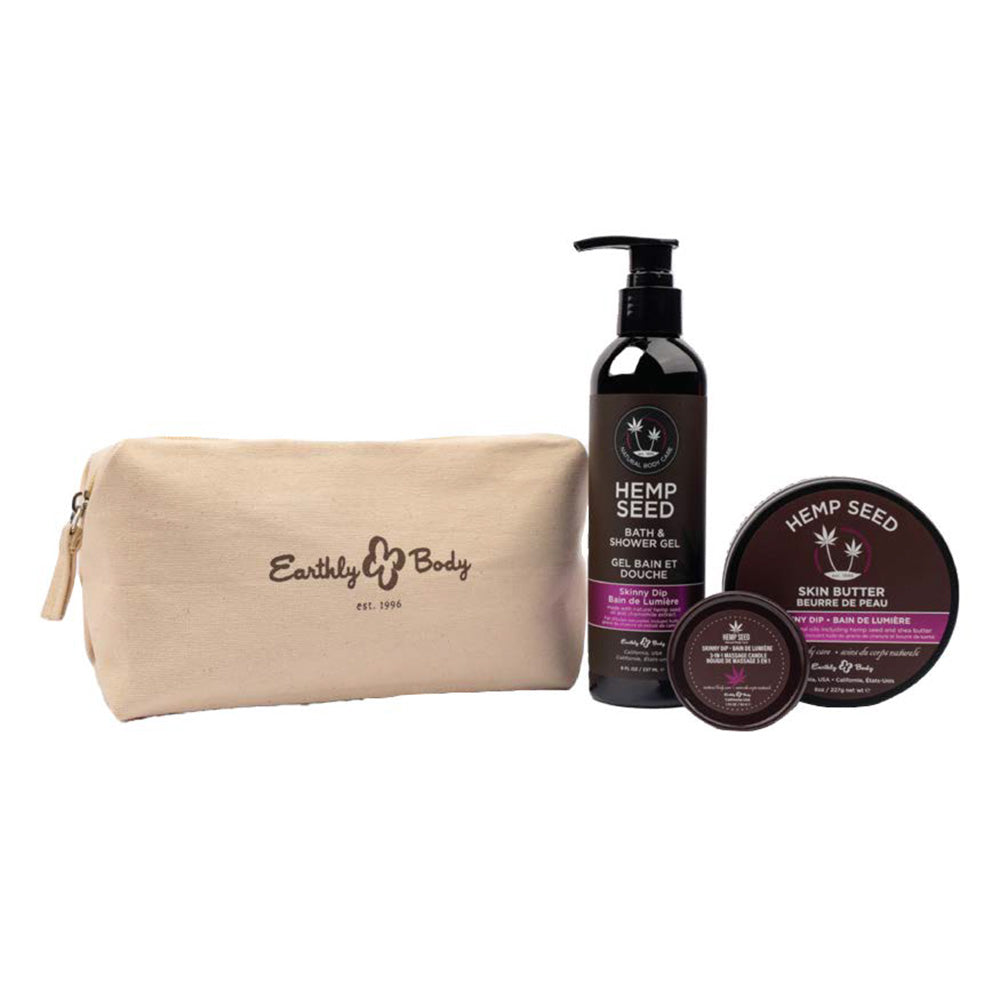 Hemp Seed Holiday Bag Gift Set - Skinny Dip