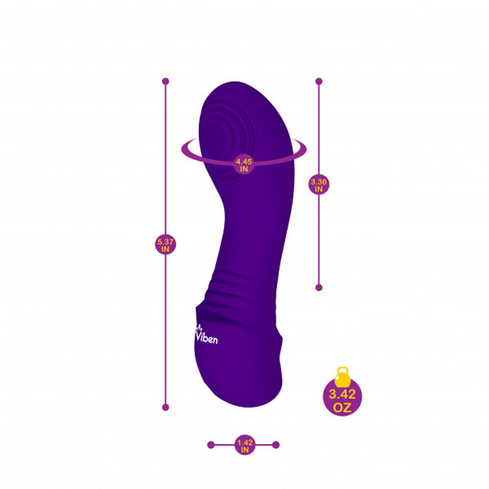 Sebela Mini G-Spot Vibe w Thumping Stim