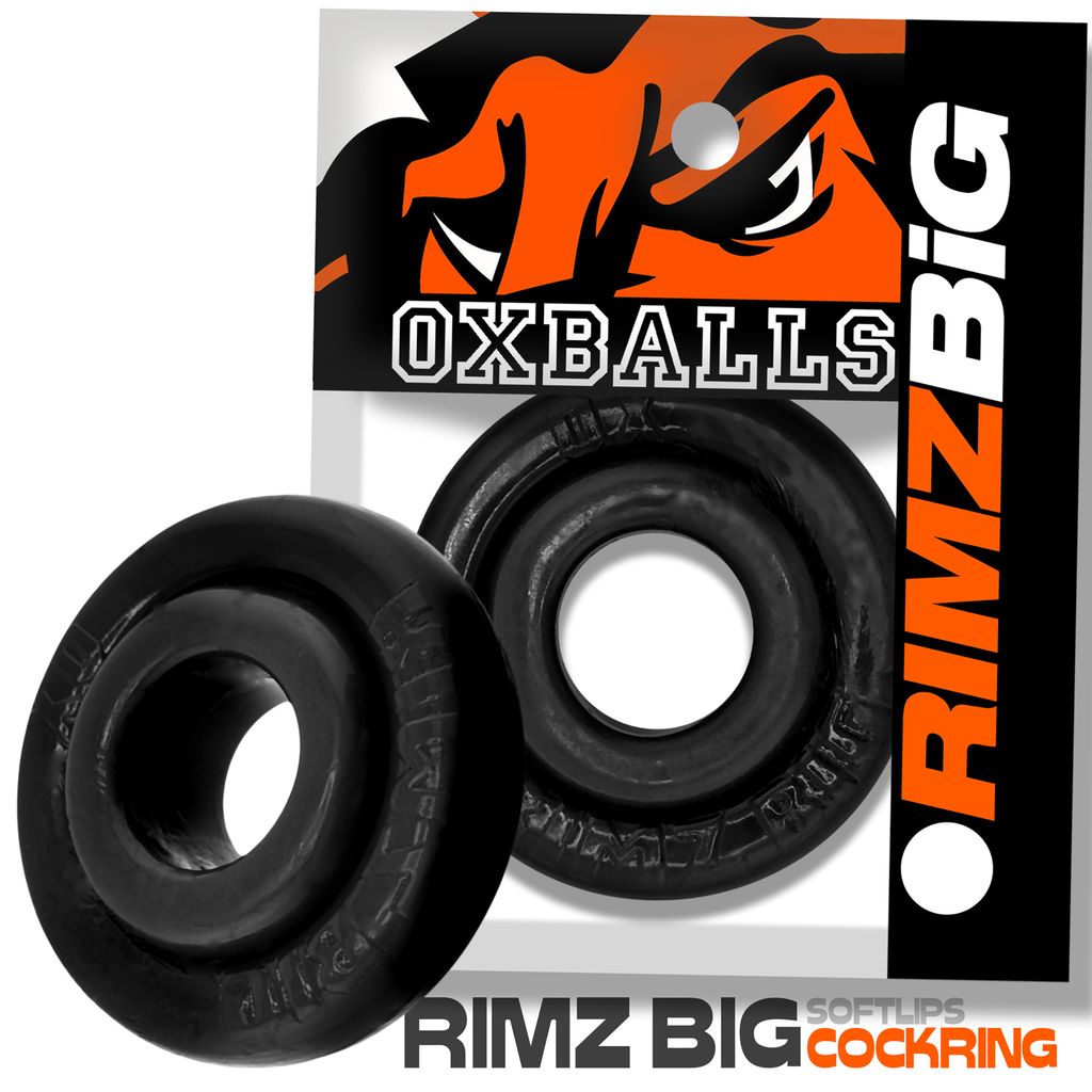 Rimz Big Single Ring Black