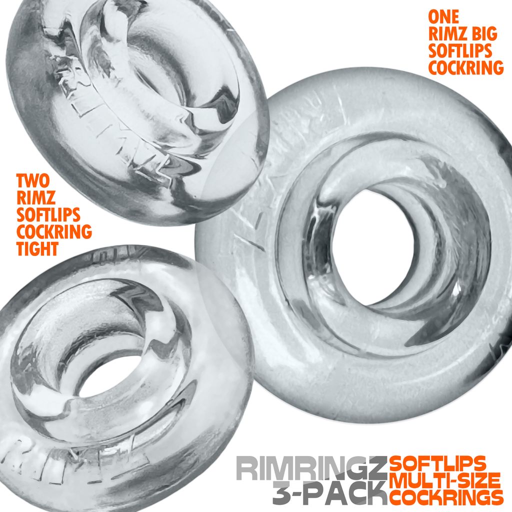 Rimringz Multi Size 3-Pack Clear
