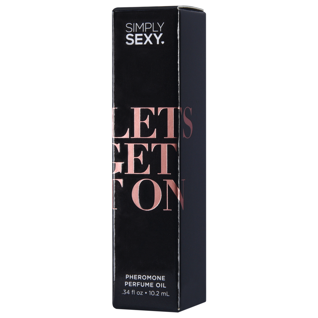 SIMPLY SEXY PHEROMONE PERFUME OIL ROLL-ON - LET'S GET IT ON - 0.34 floz | 10.2mL
