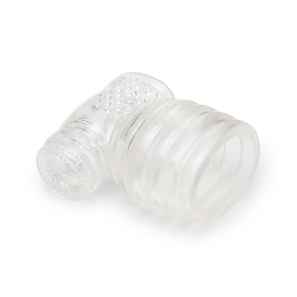 LE WAND CLEAR MALE MASTURBATOR WAND ATTACHMENT