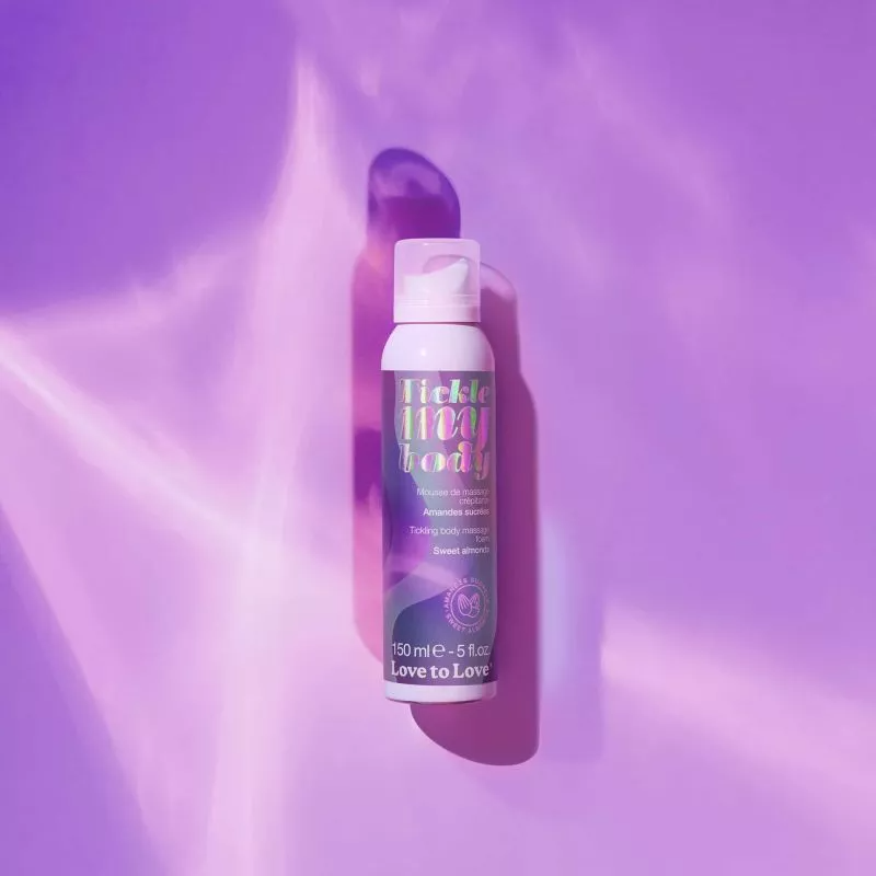 TICKLE MY BODY - MASSAGE FOAM - SWEET ALMONDS 150ML / 5FL.OZ.