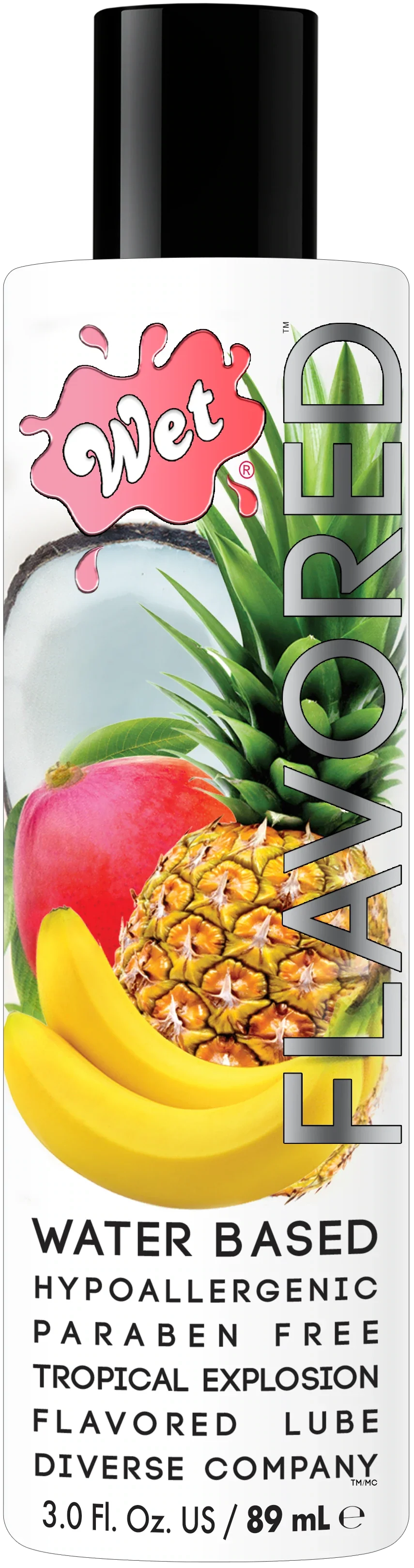 Wet® Flavored™ Tropical Explosion 3 Fl. Oz./89mL