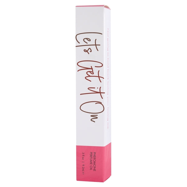 LET'S GET IT ON PERFUME OIL WITH PHEROMONES - FRUITY - FLORAL 0.3OZ | 9.2ML