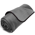 Fascinator Lush Throw King Size Grey Mircovelvet