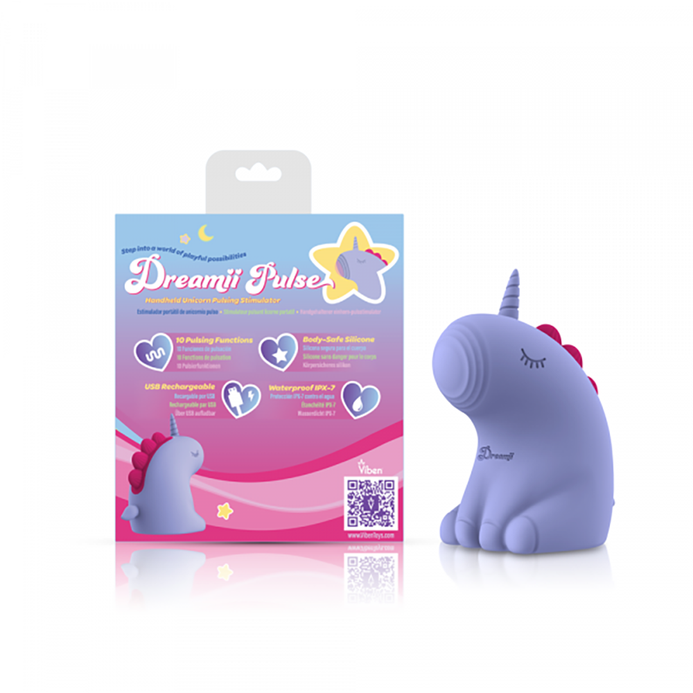 Dreamii Pulse Pulsing Unicorn Stimulator - Mystical Purple