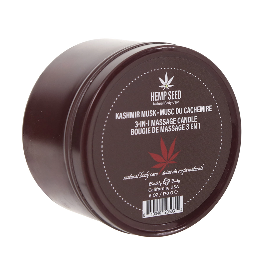 Hemp Seed Tranquility Massage Trio Gift Set - Kashmir Musk