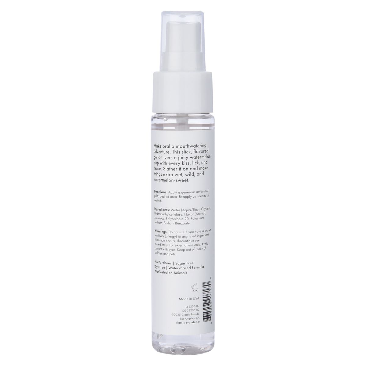 BLOW ME ORAL SEX GEL - WATERMELON - 2 floz | 30 mL