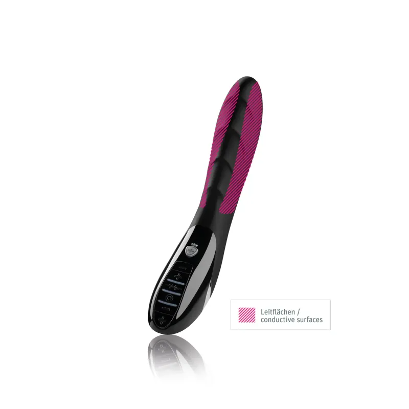 Mystim Sizzling Simon eStim Vibrator, Black Edition