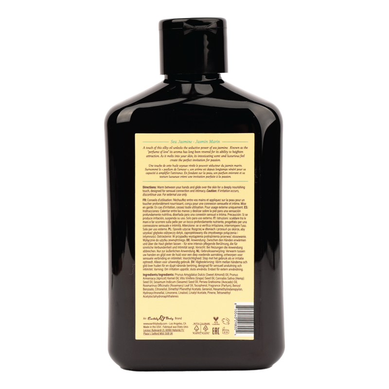 Hemp Seed at Night Massage Oil Aphrodisiac Collection Sea Jasmine 8.4oz / 250ml