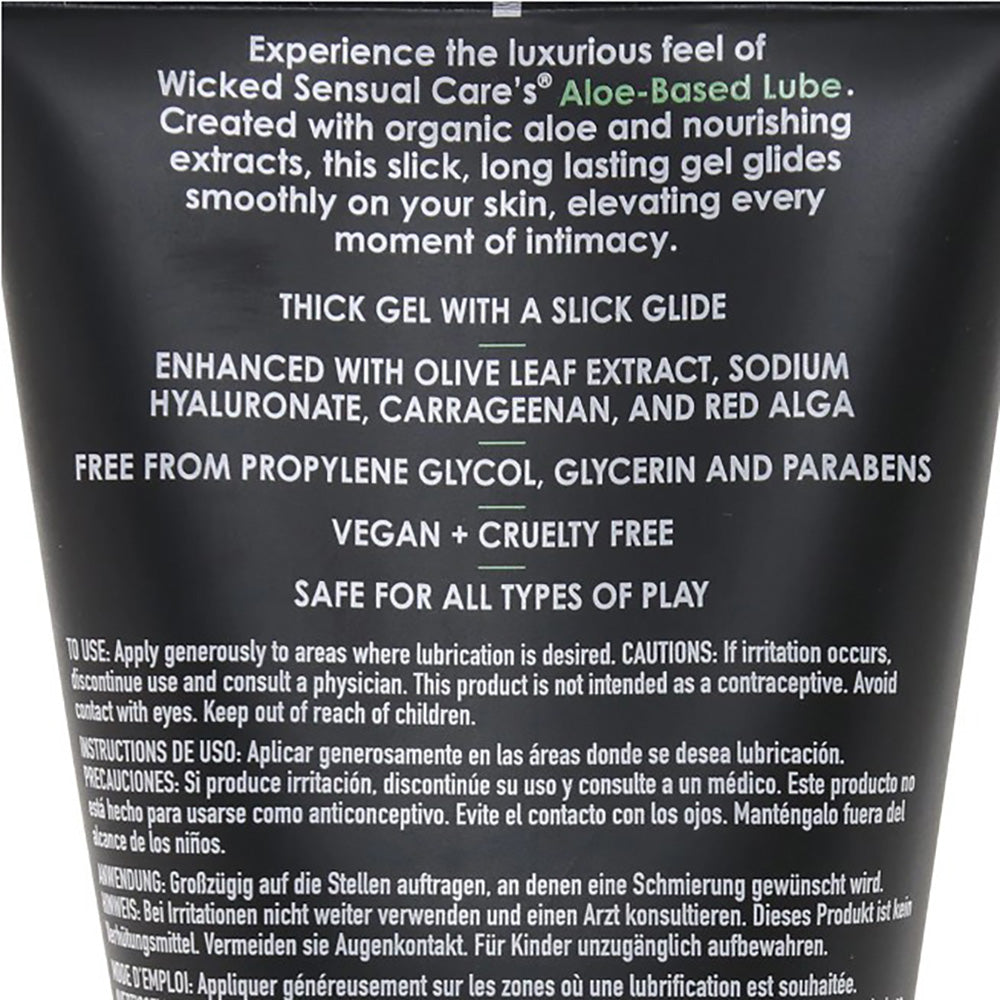 Aloe Vera Based Lube 4oz