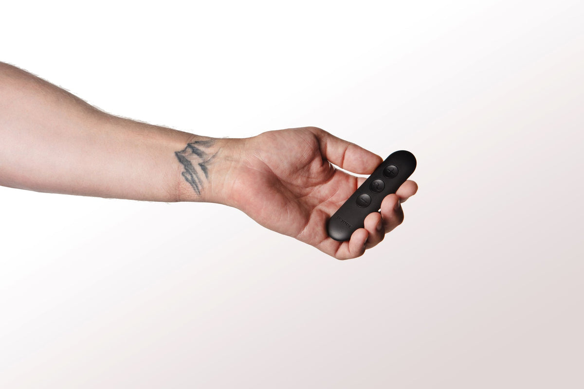 Egon Vibrating Butt Plug Black