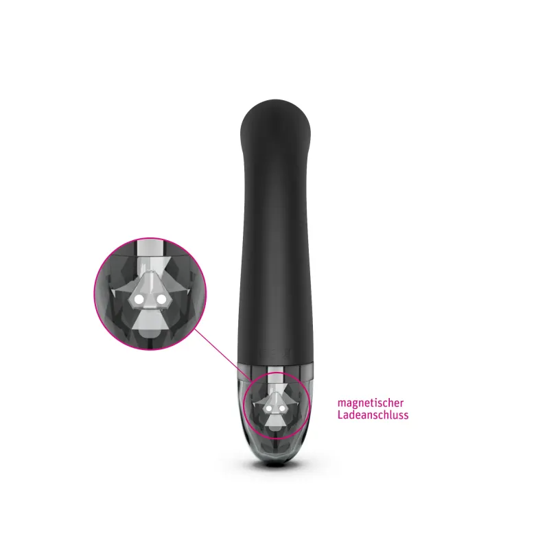 Mystim Right on Ron eStimVibrator, Black