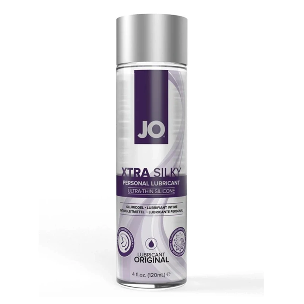JO XTRA SILKY SILICONE LUBRICANT 4OZ